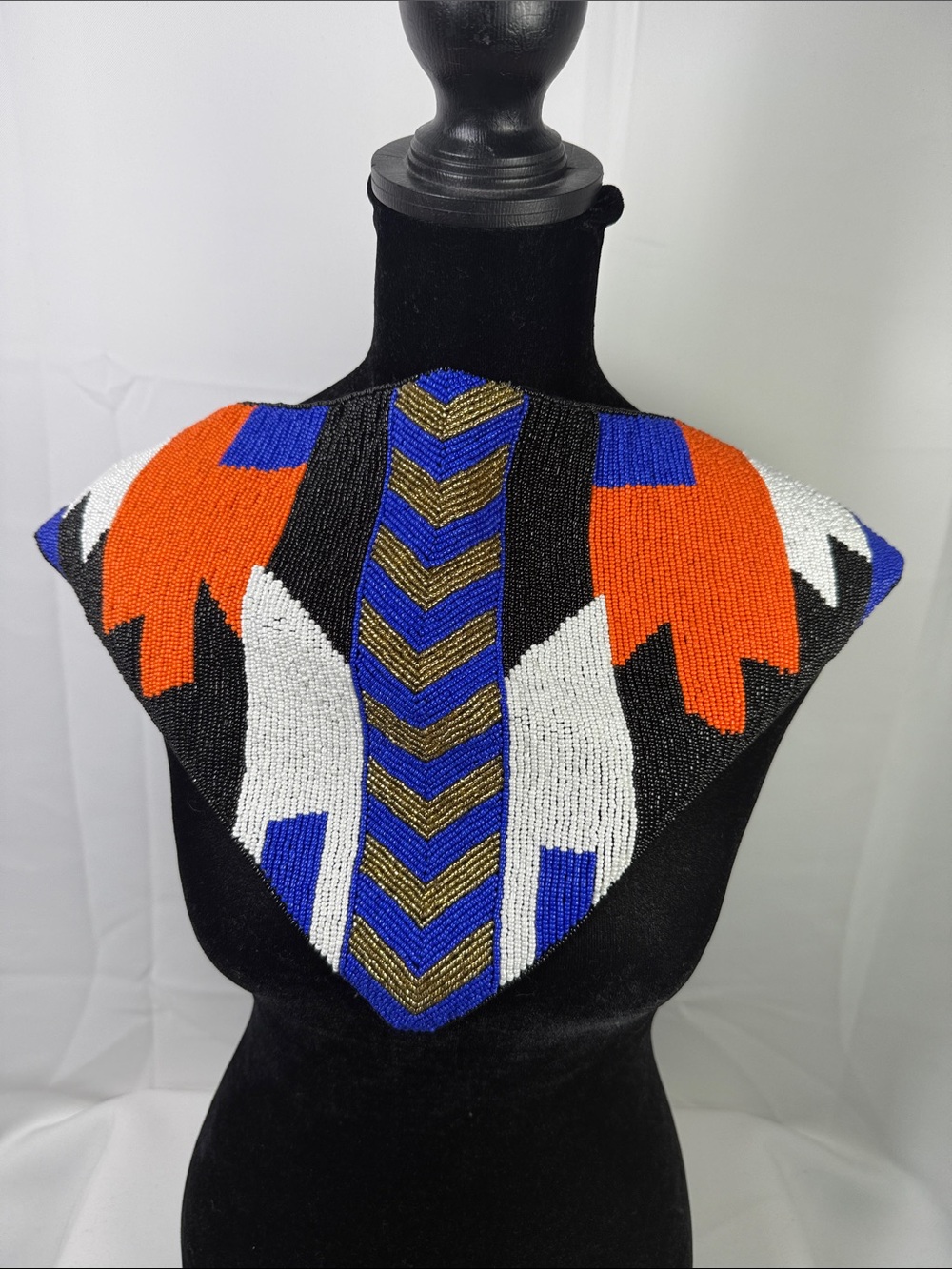 Sassy Jones Bib Necklace w/ matching Cuff Bracelet and Earrings.